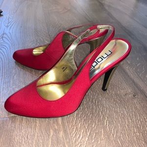 Red Moda Heels